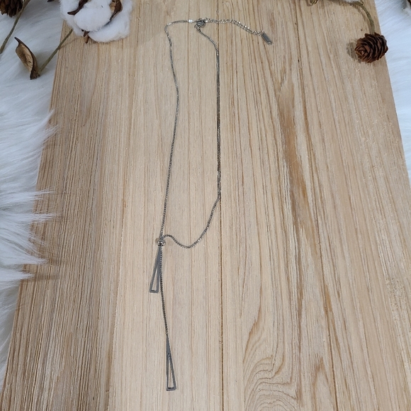 ๐๐NEW๐๐BEAUTIFUL!! STAINLESS STEEL Y Lariat Necklace in SILVER ๐๐ - Picture 11 of 15